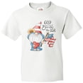 thumbnail image 3 of Inktastic God Bless the USA Gnome Youth T-Shirt, 3 of 5