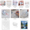 thumbnail image 3 of Paint By Numbers Kit for Adults Beginner - DIY Mountain Stream Scenery Summer View Canvas Painting Kits for Adults, Frameless Paint By Number for Adults for Home Wall Decor 16x20 Inch, 3 of 7