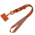 thumbnail image 1 of Seitruly Cordones universales para teléfono, parche cruzado para viajar, senderismo, portátil, desmontable, para colgar en el cuello, correa Teléfono y Comunicación Naranja, 1 of 6