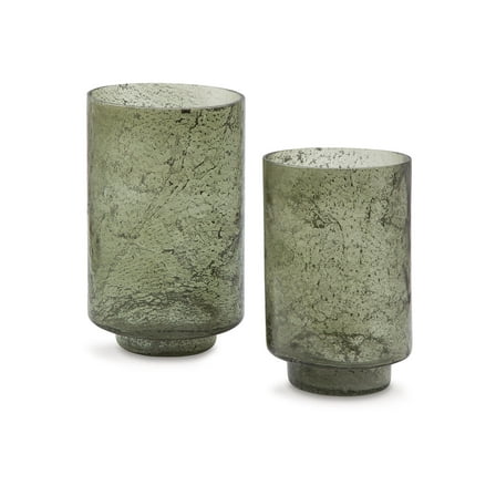 Signature Design by Ashley Clarkton Candle Holder Set (Set of 2), Green