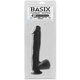 thumbnail image 2 of Basix Rubber Works - Dong de 10 pulgadas con ventosa - Negro, 2 of 2