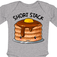 thumbnail image 4 of Inktastic Short Stack Cute Pancake Breakfast Boys or Girls Long Sleeve Baby Bodysuit, 4 of 5