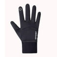 thumbnail image 3 of Dyfzdhu Men Women Non-slip Gloves Winter Plus Velvet Warm Riding Gloves With Buckle Black, 3 of 6