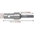 thumbnail image 5 of Auger Drill Adapter, Ice Auger Adapter, Keyless Thread, Round Shank Drill Chuck Adapter, 5 of 5