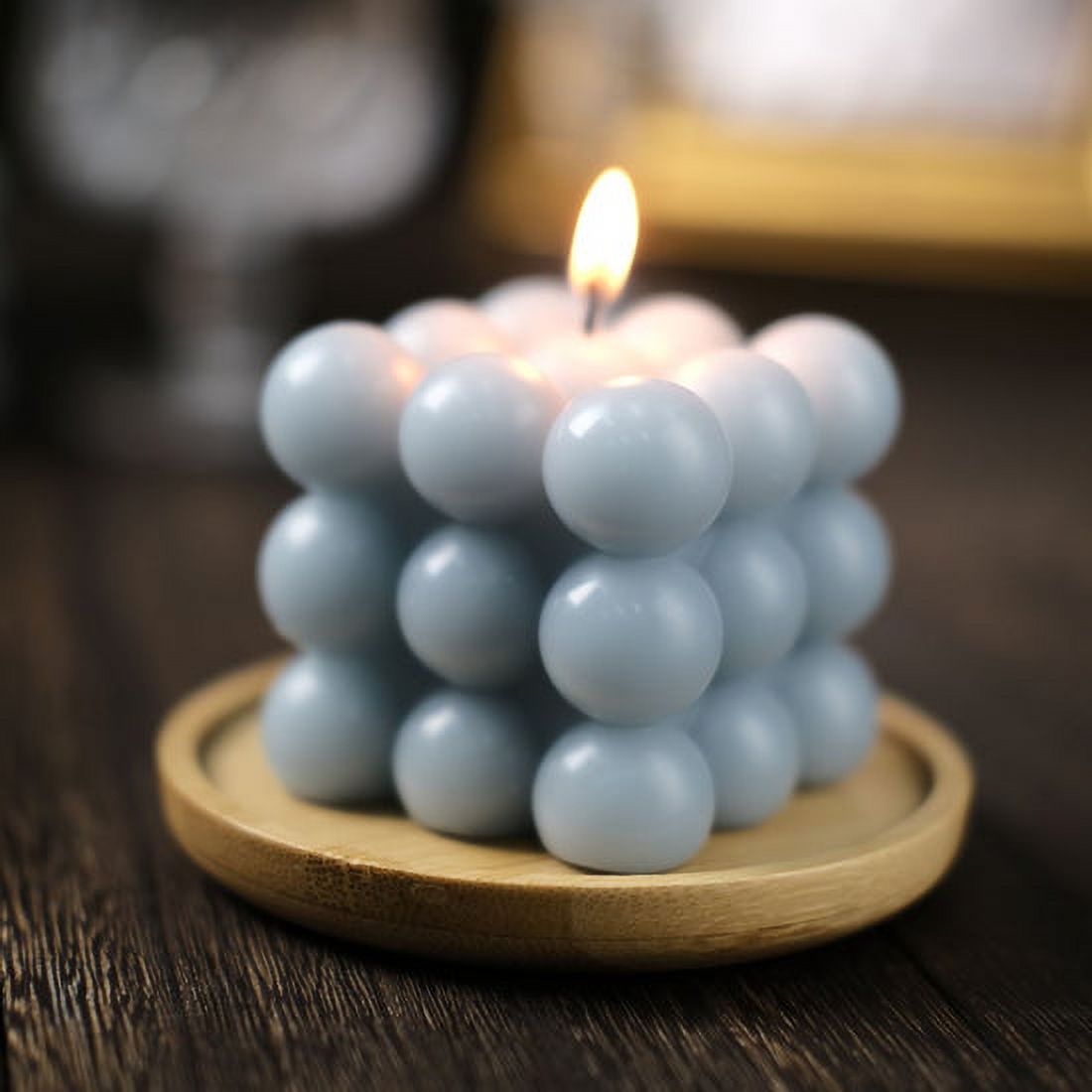 Bubble Cube Candle/Geometric Candle – BetaMiu