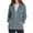 Solid Blue, variant on Rosvigor Womens Oversized Hoodies Lightweight Color Block Sweatshirts for Women Casual Hooded Shirts