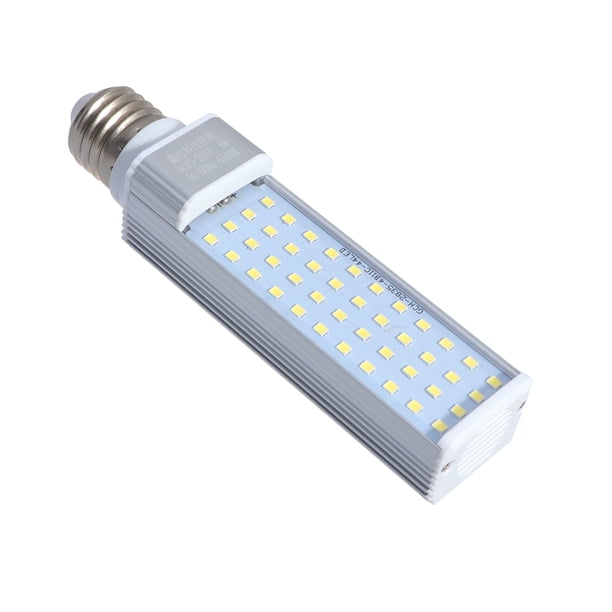 FELTECHELECTR Lámpara LED creativa para acuario con enchufe cruzado, iluminación para plantas acuáticas (portalámparas E27, campana transparente, luz blanca de 8 W)