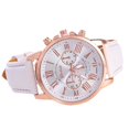 thumbnail image 2 of Fashion Womens Leather Strap Stainless Steel Quartz Watch Pointer Watch, 2 of 9