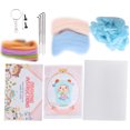 thumbnail image 4 of Needle Felting Kit, Beginner Felting Kit Sheep Doll DIY Plush Doll Wool  For Hand-made Decorations For DIY Craftsmanship 206# Blue,207# Coffee,208# Light Brown, 4 of 8