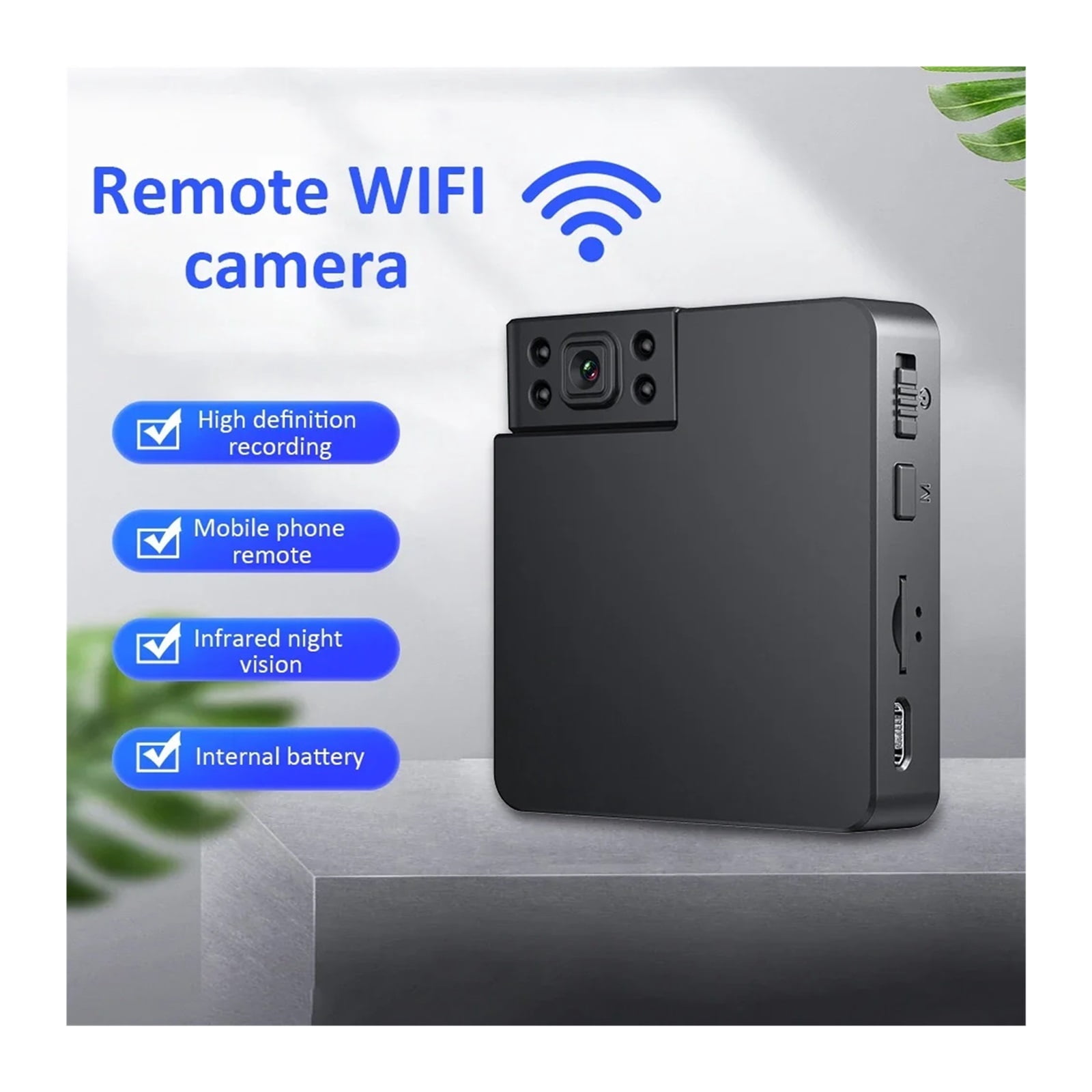 Mini Camera HD 1080P Small Body Cam Home Security Night Vision Baby Monitor Sport DVR Surveillance Camcorder Video Recorder ,Ultra HD