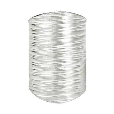 - Horizontal Paths Thai Karen Hill Tribe Wrap Fine Silver Ring