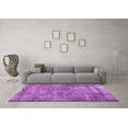 thumbnail image 3 of Ahgly Company Indoor Rectangle Persian Purple Traditional Area Rugs, 8' x 10', 3 of 4