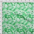 thumbnail image 3 of oneOone Cotton Poplin Green Fabric Florals Diy Clothing Quilting Fabric Print Fabric By Yard 42 Inch Wide, 3 of 4