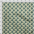 thumbnail image 3 of oneOone Cotton Poplin Light Yellow Fabric Bird Block Craft Projects Decor Fabric Printed By The Yard 42 Inch Wide, 3 of 4