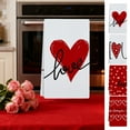 thumbnail image 7 of Kitchen Towels, Dish Towels, Valentines Day Themed Drying Cloth for Cooking and Baking, Soft Durable Multifunctional Polyester Tea Towel, 7 of 7