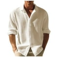 thumbnail image 1 of 2024 Cardigan à Manches Longues pour Hommes - Simple Boutonnage, Coton, Mode Décontractée pour Automne Mode Urbaine, 1 of 4