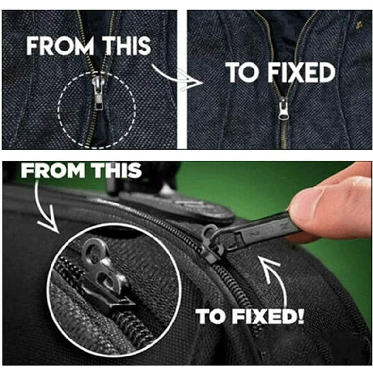 6pcs Zipper Slider Replacement, Zipper Pull Sliders