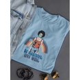 thumbnail image 3 of Be Positive Live Well Groovy T-Shirt Women -Image by Shutterstock, Female XX-Large, 3 of 4