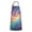 Colorful Tie Dye-1, variant on Indigo Tie Dye Snowflake Apron-Garden Aprons for Women with Pockets-Cotton Linen Waterproof Kitchen Cooking Gardening Aprons Adjustable for Kitchen,Cooking,BBQ and Salon 33x27 Inch
