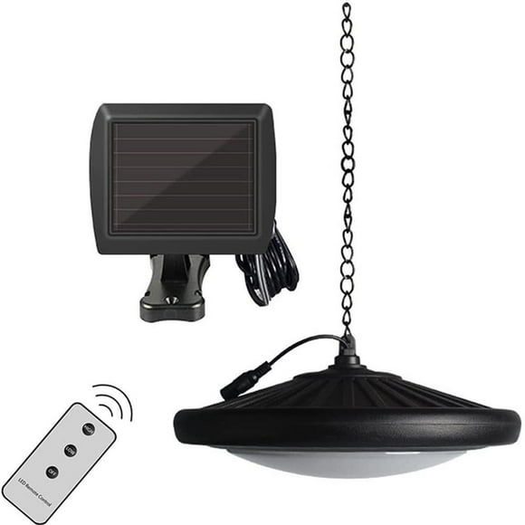 POINTERTECK Suspended Solar Lamps Solar Powered Street Lamp Outdoor Garden Hanging Light Indoor Chandelier Pendant Light for Gazebo Courtyard Path Villa