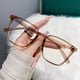 thumbnail image 4 of Gafas de miopía con bloqueo de luz azul para hombres y mujeres, anteojos de computadora, gafas de miopía graduadas terminadas, transparentes, moda, 4 of 5