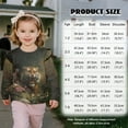 thumbnail image 7 of DISNIMO Tiger Floral Printed Sweatshirt for Toddler Girl Long Sleeve Pullover Tops Cozy Sweater Tops Crewneck T-Shirts for Fall Winter 1-2 Years, 7 of 7