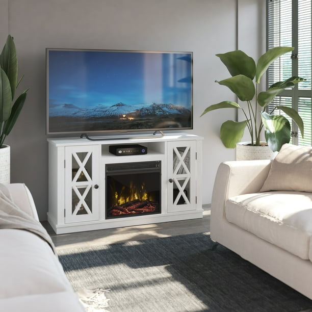 Twin Star Stanton Ridge Electric Fireplace TV Stand for TVs up to 55