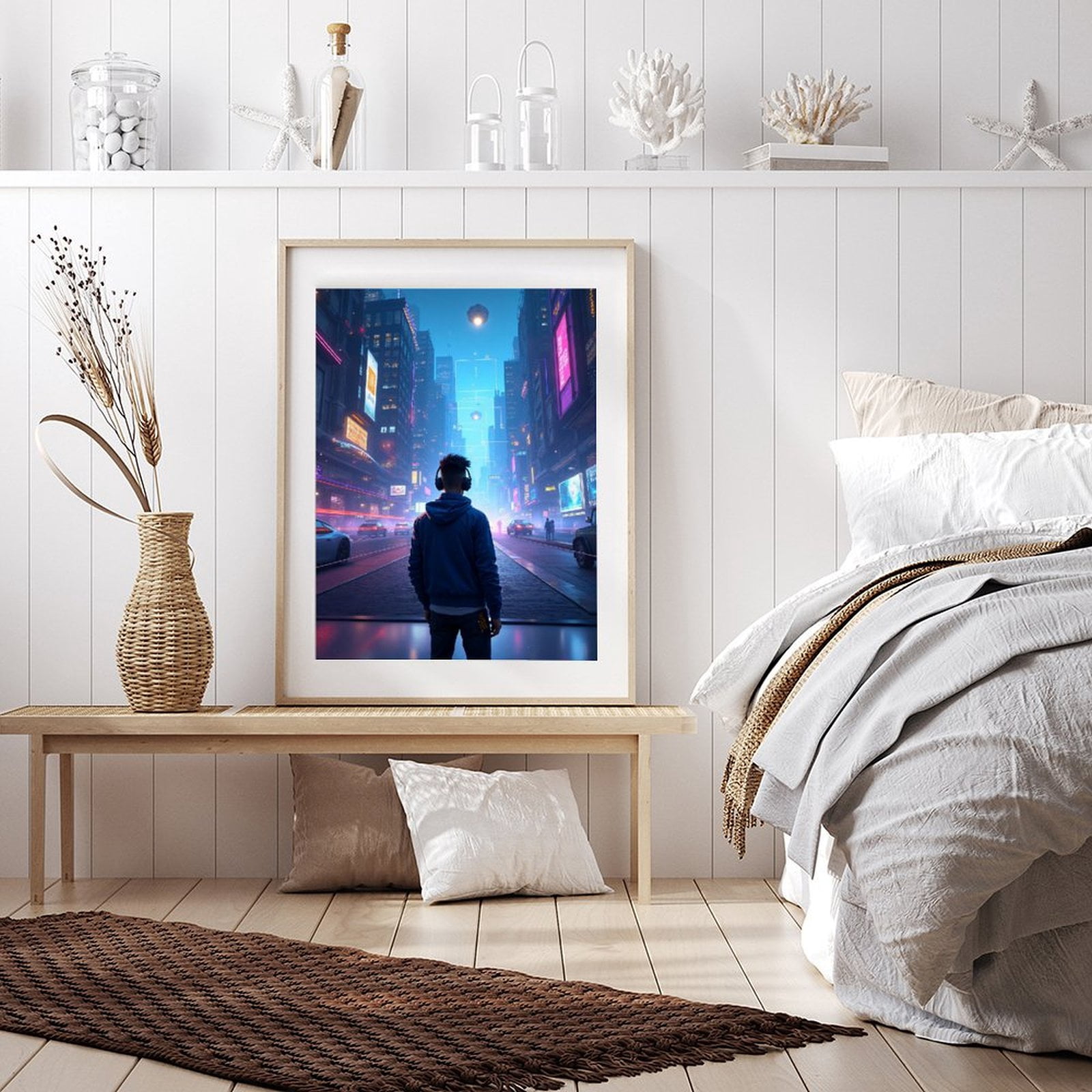 Diamond Art Kits for Adults - Cyberpunk Cityscape Print No.47 5D Frameless Dimond Painting Kit for Adults Beginner, Round Diamond Kits for Home Wall Decor, Gift for Women