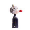 thumbnail image 2 of Linda estatua de niña, adorno artesanal, regalo de recuerdos, colección, decoración del hogar, figura de niña para escritorio, centro de mesa, estante Azul mayimx Estatuilla de escritorio, 2 of 9