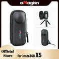 thumbnail image 2 of aMagisn Étui pour Appareil Photo pour Insta360 X5, Coque Rigide de Rangement, Housse de Protection avec Accès Latéral/bas, Accessoires Insta 360 X5 1 Sac 2 Films, 2 of 6
