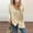 Beige, variant on Herrnalise Women's Lightweight Vee Cardigan Sweater Fashion Women Buttons Long Sleeve Casual Solid Short Coat Cardigan Blouse