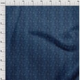 thumbnail image 4 of oneOone Rayon Blue Fabric Ocean Underwater Life Craft Projects Decor Fabric Printed By The Yard 56 Inch Wide, 4 of 5