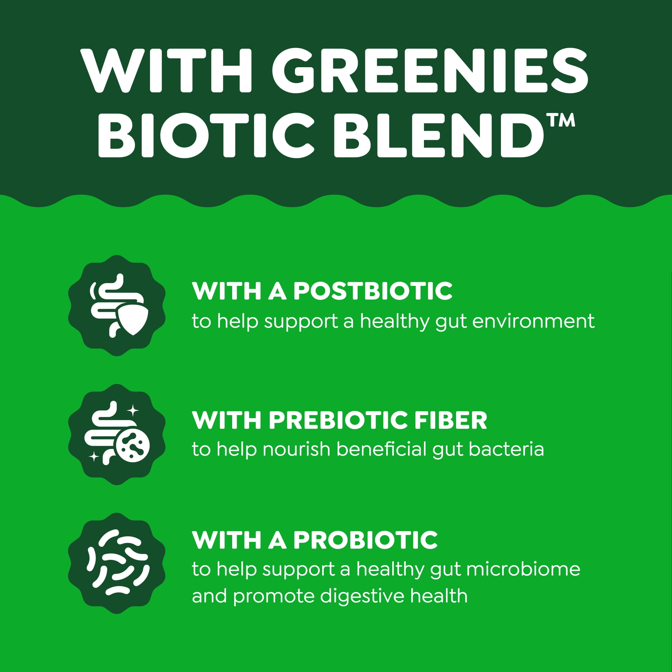 Greenies Supplements Chicken Flavor Digestive Health With Probiotics for Dogs, 7.76 oz Pouch