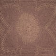 thumbnail image 1 of Ahgly Company Machine Washable Indoor Square Transitional Copper Red Pink Area Rugs, 7' Square, 1 of 7