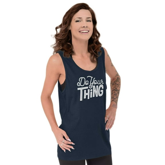 Do Your Thing Cute Sarcastic Workout Tank Top Tee Shirt Women Brisco Brands S