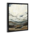 thumbnail image 3 of Stupell Industries Contemporary Abstract Heavy Clouds Black Floating Frame Canvas Art, 17 x 21, by Haley Knighten, 3 of 8