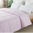 thumbnail image 5 of Mainstays Lilac Solid Print Hypoallergenic Down Alternative Comforter, Full/Queen, 5 of 10