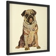 thumbnail image 2 of Empire Art Direct My Puggy Dimensional Collage Framed Graphic Art Under Glass Wall Art, 25" x 25" x 1.4", Ready to Hang, 2 of 5