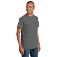 thumbnail image 5 of Gildan Men Lightweight T-Shirt, Softstyle Short Sleeve Crafting Tee - 100 cotton, Charcoal, Sizes S-3XL, 5 of 6