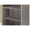 thumbnail image 3 of Atlin Designs 4 Shelf Bookcase with Adjustable Shelf in Dark Taupe, 3 of 5