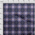 thumbnail image 2 of oneOone Viscose Jersey Fabric Tartan Check Decor Fabric Printed BTY 60 Inch Wide, 2 of 4