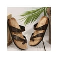 thumbnail image 3 of Comfortable Women's Cork Footbed Sandal with Adjustable Strap for Summer Beach Wear, 3 of 7