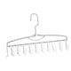 thumbnail image 4 of Colgador de calcetines, rejilla para secar calcetines, organizador de calcetines que ahorra espacio para armario, medias colgantes, colgador de toalla Blanco, 4 of 9