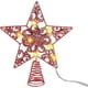 thumbnail image 1 of Adorno de árbol de Navidad brillante con luces LED, copa de árbol de estrella iluminada de 10 pulgadas para interiores y exteriores, 1 of 5