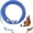 Blue, variant on Mi PupJoy Tie Out Cable for Dogs,20FT Dog Leads with Swivel Hook ,Heavy Duty Tie Out Cable for Large Dogs up to 125lbs,Durable Runner Tether Line for Outdoor,Yard