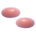 thumbnail image 1 of 1 Pair of Detachable Shoulder Pads Self-Adhesive Shoulder Beautifier Portable Shoulder Enhancer (Skin Color), 1 of 8