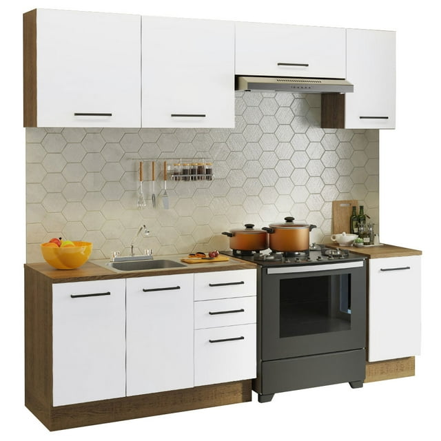 Cocina Integral Modular Madesa 240cm con Acessorios 03