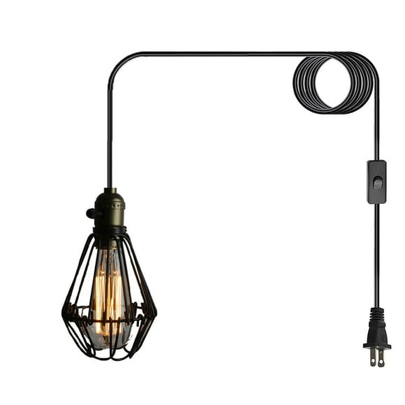 Pendant Light Plug In Nordic Style Kitchen Island Metal Black Ceiling Bathroom Light Fixtures Plug In Pendant Light Fixtures