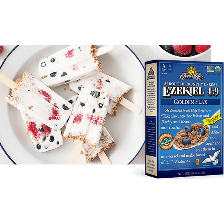 Food For Life Ezekiel 4:9 Golden Flax, Organic Sprouted Grain