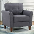 thumbnail image 5 of US Pride Furniture Kouchouk 32.9'' Wide Tufted Linen Armchair Beige, 5 of 5
